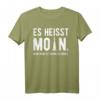 Norden Es Heißt Moin - Plattdeutsch Meer Motiv T-Shirt für Strandliebhaber & Norddeutschland Fans – Perfekt als Urlaubsgeschenk zu Weihnachten, Geburtstag & Vatertag