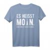 Norden Es Heißt Moin - Plattdeutsch Meer Motiv T-Shirt für Strandliebhaber & Norddeutschland Fans – Perfekt als Urlaubsgeschenk zu Weihnachten, Geburtstag & Vatertag