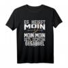 Es Heißt Moin Ist Gesabbel Norddeutschland T-Shirt – Lustiges Plattdeutsch Design für Hamburg, Bremen & Nordsee-Liebhaber