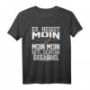 Es Heißt Moin Ist Gesabbel Norddeutschland T-Shirt – Lustiges Plattdeutsch Design für Hamburg, Bremen & Nordsee-Liebhaber