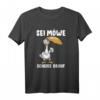 Alles Egal Norden Sei Möwe Scheiß drauf T-Shirt – Für Meerliebhaber, Nordsee-Fans und humorvolle Gesten bei Geburtstagen & Partys