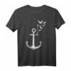Norden Anker Plattdeutsch Spruch T-Shirt – Lustiges Geschenk für Küstenfans, Norddeutsche & Meerliebhaber, Perfekt zum Geburtstag