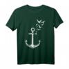 Norden Anker Plattdeutsch Spruch T-Shirt – Lustiges Geschenk für Küstenfans, Norddeutsche & Meerliebhaber, Perfekt zum Geburtstag