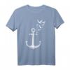 Norden Anker Plattdeutsch Spruch T-Shirt – Lustiges Geschenk für Küstenfans, Norddeutsche & Meerliebhaber, Perfekt zum Geburtstag