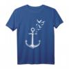 Norden Anker Plattdeutsch Spruch T-Shirt – Lustiges Geschenk für Küstenfans, Norddeutsche & Meerliebhaber, Perfekt zum Geburtstag