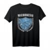 Mikronesien T-Shirt mit Flaggenmotiv – Stolzes Heimatland-Design für Nationalfeiertage, Sportturniere und Fans