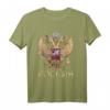 Russisches Russland Adler Flagge T-Shirt – Traditionelles Souvenir für Russland-Fans und Reisebegeisterte
