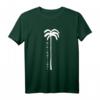 Minimalistisches Vintage Palmen Backpacker Reise T-Shirt – Perfektes Urlaubs-Outfit für Weltreisende, Camper und Traveller