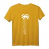 Minimalistisches Vintage Palmen Backpacker Reise T-Shirt – Perfektes Urlaubs-Outfit für Weltreisende, Camper und Traveller