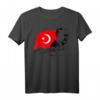 Mustafa Kemal Atatürk Vater der Türkei T-Shirt mit Flagge, Unterschrift und Porträt – Patriotisches Design für Stolze Türken