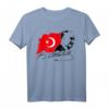 Mustafa Kemal Atatürk Vater der Türkei T-Shirt mit Flagge, Unterschrift und Porträt – Patriotisches Design für Stolze Türken