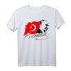 Mustafa Kemal Atatürk Vater der Türkei T-Shirt mit Flagge, Unterschrift und Porträt – Patriotisches Design für Stolze Türken