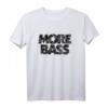 More Bass Vintage Schwarz T-Shirt für Bassisten - Coole Bühnenoutfits & Geschenkideen für Musiker mit Bass, Tuba oder Fagott