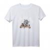 Just One More Coffee Kaffee Waschbär T-Shirt – Lustiges Tier- und Kaffeekunst-Design für Damen & Mädchen, Perfekt als Geschenk