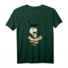 Rabe und Totenkopf für Literatur Liebhaber T-Shirt - Gothic, Horror & Edgar Allan Poe Geschenk für Fans