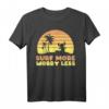 HapKoala Lilo & Stitch Surf More Worry Less Retro Portrait T-Shirt - Officially Licensed Fanartikel