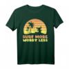 HapKoala Lilo & Stitch Surf More Worry Less Retro Portrait T-Shirt - Officially Licensed Fanartikel