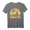 HapKoala Lilo & Stitch Surf More Worry Less Retro Portrait T-Shirt - Officially Licensed Fanartikel