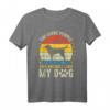 More People I Meet The More I Love My Dog - Lustiges, Sarkastisches T-Shirt für Hundeliebhaber & Hundebesitzer, Geschenkidee für Hunde Fans