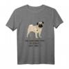 Mops Liebhaber T-Shirt – Ein Leben ohne Mops ist möglich, aber sinnlos! Lustiges Geschenk für Hundeliebhaber zum Geburtstag & Weihnachten