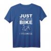 Rennrad Radfahrer T-Shirt mit Spruch 'Just One More Bike I Promise' – Lustiges Fahrradmotiv für Damen & Herren, Ideales Geschenk für Radfahrer zum Geburtstag, Weihnachten & mehr