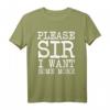 Charles Dickens Please Sir I Want Some More T-Shirt – Klassisch geschnitten, literarisches Zitat für Literaturfans