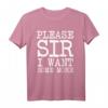 Charles Dickens Please Sir I Want Some More T-Shirt – Klassisch geschnitten, literarisches Zitat für Literaturfans