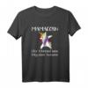 Mamacorn Like A Mom Only More Awesome Dabbing Unicorn T-Shirt – Lustiges Geschenk für Mütter, Beste Mama Ever