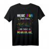 More Pan Than Peter & Twice As Magical Pansexuell T-Shirt – Regenbogen-Design für LGBTQ+ Pride und Unterstützung