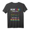 More Pan Than Peter & Twice As Magical Pansexuell T-Shirt – Regenbogen-Design für LGBTQ+ Pride und Unterstützung