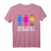 LGBTQ+ Flag T-Shirt – There Are More Than 2 Genders, Zeige deine Vielfalt und unterstütze Gleichberechtigung