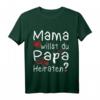 Kinder T-Shirt mit Aufdruck 'Mama willst du Papa heiraten?' - Perfekter Heiratsantrag & Hochzeitsantrag Geschenk