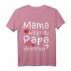Kinder T-Shirt mit Aufdruck 'Mama willst du Papa heiraten?' - Perfekter Heiratsantrag & Hochzeitsantrag Geschenk