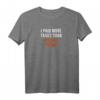 I Paid More Taxes Than Donald Trump - Humorvolles Raglan-Shirt mit klassischem Schnitt, doppelt genähte Ärmel & Saumabschluss
