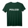 Polizei - Polizeiuniform T-Shirt für Verkleidung, Einsatz & Souvenir, ideal für Fasching, Karneval oder als Deutschland-Reiseandenken