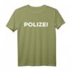 Polizei - Polizeiuniform T-Shirt für Verkleidung, Einsatz & Souvenir, ideal für Fasching, Karneval oder als Deutschland-Reiseandenken