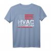 HVAC Technician USA American Flag T-Shirt – Perfektes Geschenk für Heizungs- und Klimaanlagen-Profis zu Geburtstag & Weihnachten