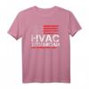 HVAC Technician USA American Flag T-Shirt – Perfektes Geschenk für Heizungs- und Klimaanlagen-Profis zu Geburtstag & Weihnachten