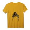 Damen Girl with Bun Lustiges Friseur Grafik T-Shirt mit V-Ausschnitt – Perfekt für Haarstylisten, Kosmetologielehrer und Friseurfans