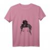 Damen Girl with Bun Lustiges Friseur Grafik T-Shirt mit V-Ausschnitt – Perfekt für Haarstylisten, Kosmetologielehrer und Friseurfans