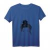 Damen Girl with Bun Lustiges Friseur Grafik T-Shirt mit V-Ausschnitt – Perfekt für Haarstylisten, Kosmetologielehrer und Friseurfans