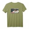 HapKoala Sleeping Beauty Aurora T-Shirt - Humorvolles Geschenk mit 'Just Five More Minutes' Motiv