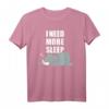 I need more sleep! - Lustiges Elefanten T-Shirt für Fans von Entspannung, Serien und mehr Schlaf
