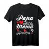 Kinder Papa willst du Mama Heiraten? Lustiges Verlobungs- und Hochzeitsantrag T-Shirt mit Herz für den perfekten Moment