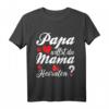 Kinder Papa willst du Mama Heiraten? Lustiges Verlobungs- und Hochzeitsantrag T-Shirt mit Herz für den perfekten Moment