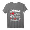 Kinder Papa willst du Mama Heiraten? Lustiges Verlobungs- und Hochzeitsantrag T-Shirt mit Herz für den perfekten Moment