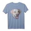 Gelbes Labrador Apportierhund Gesicht T-Shirt – Perfektes Geschenk für Hundeliebhaber, Geburtstags- & Feiertagsgeschenk