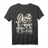 Do more of what you love T-Shirt – Modernes, trendiges Motiv für Lebensweisheit & Geburtstag 40, Designer Style