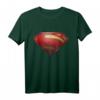 Strukturiertes DC Man Of Steel-Logo T-Shirt – Das perfekte Geschenk für DC Fans, Superhelden-Enthusiasten & Geburtstagsüberraschung