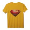 Strukturiertes DC Man Of Steel-Logo T-Shirt – Das perfekte Geschenk für DC Fans, Superhelden-Enthusiasten & Geburtstagsüberraschung